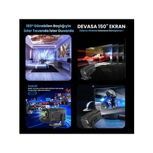 HARVOX HY320 MİNİ PROJEKTÖR