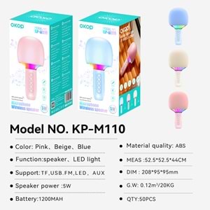 OKOP KP-M110 MİKROFON