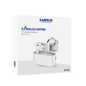 SUNİX BLT-90 BLUETOOTH KULAKLIK DİL ÇEVİRİ ÖZELLİKLİ