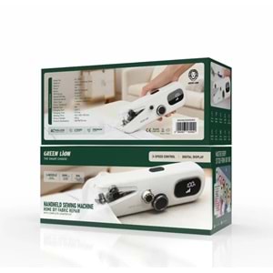 Green Lion Taşınabilir El Dikiş Makinesi - Beyaz GNHNDSWMHWH