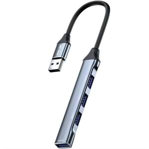 Green Lion 4'ü 1 Arada USB-C Hub Çoklayıcı Dönüştürücü - Siyah GN4N11HUSBCBK