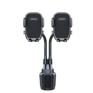 Green Lion Dual Drive Araç İçi Telefon Tutucu - Siyah GNDUDCRHLDBK
