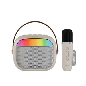 Green Lion Melody Mini Karaoke Hoparlör - Bej GNMLDYSP38BG