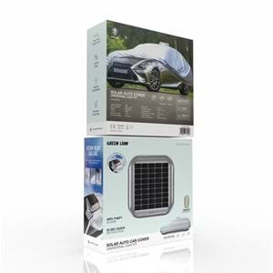 GREEN LİON GNSOLAUCARGY SOLAR AUTO OTOMATİK ARAÇ ÖRTÜSÜ - GRİ