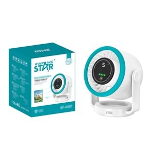 WİNNİNG STAR ST-4107 6 İNÇ ŞARJ EDİLEBİLİR MASAÜSTÜ VANTİLATÖR