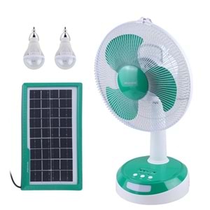 NEWVEW NV-U06 12 İNÇ SOLAR PANELLİ VANTİLATÖR SİSTEMİ