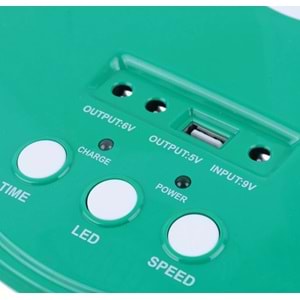 NEWVEW NV-U06 12 İNÇ SOLAR PANELLİ VANTİLATÖR SİSTEMİ