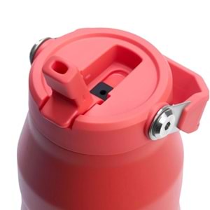 STANLEY THE ICEFLOW™ BOTTLE FLİP STRAW 2.0 1.1L / 36OZ - HOT CORAL