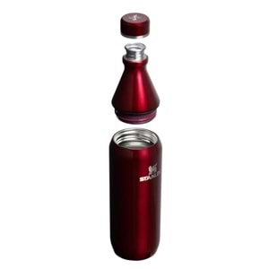 STANLEY THE ALL DAY SLİM BOTTLE 0.59L / 20OZ - GARNET SHİNE