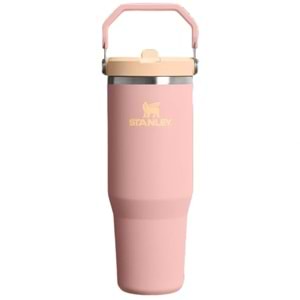 Stanley The IceFlow™ Flip Straw Tumbler 0.89L / 30oz - Peach Rose