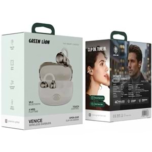 GREEN LION VENICE KABLOSUZ KULAKLIK TWS BEJ - GNVENBUD88BG