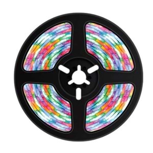 PORODO RGB LED ŞERİT IŞIK 5M SESE DUYARLI KUMANDALI - PB-RGBSL