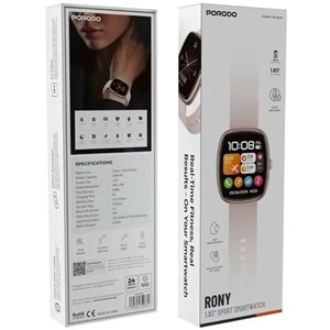 PORODO RONY AKILLI SAAT IP67 SU GEÇİRMEZ PEMBE - PDT69PK