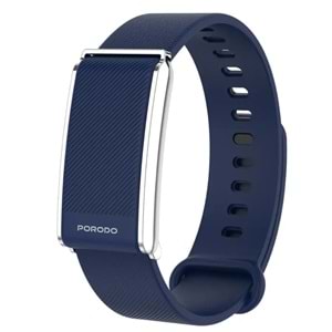 PORODO TRACKFIT AKILLI BİLEKLİK MAVİ - PDSB1062BU