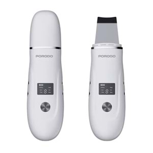 PORODO EMS ULTRASONİK EKRANLI CİLT SCRUBBER BEYAZ - PDLFST101WH