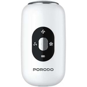 PORODO ÇİFT BAŞLIKLI ELEKTRİKLİ TOPUK TÖRPÜSÜ BEYAZ - PDLFST1087WH