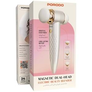 PORODO TİTREŞİMLİ OTOMATİK MAKYAJ SÜNGERİ BEJ - PDLFSTXYM01BG