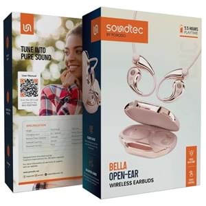 PORODO BELLA TWS KABLOSUZ KULAKLIK PEMBE - PDSTYX49PK