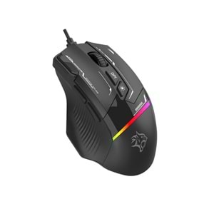 PORODO 8D RGB KABLOLU OYUNCU MOUSE 7200DPI SİYAH - PDX321