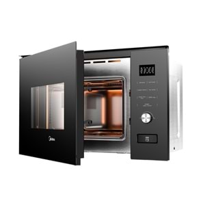 MIDEA MBMTG820H-BK 20 LT ANKASTRE MİKRODALGA FIRIN SİYAH