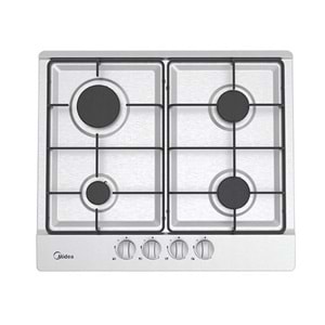 MIDEA MH604FX GAZLI OCAK 60 CM STAINLESS STEEL