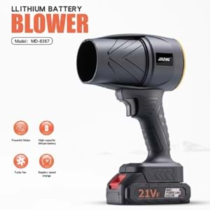 MDHL MD-8367 21V 32000 RPM ŞARJLI HAVA KÖRÜĞÜ VE ÜFLEME MAKİNESİ (BLOWER)