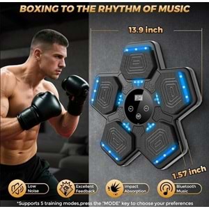 MDHL 2658124 BEŞGEN (5 GEN) DUVARA MONTE AKILLI MÜZİKLİ BLUETOOTH BOKS MAKİNESİ