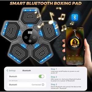 MDHL 2658124 BEŞGEN (5 GEN) DUVARA MONTE AKILLI MÜZİKLİ BLUETOOTH BOKS MAKİNESİ