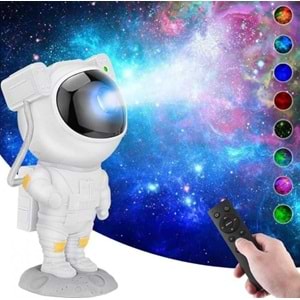 2658115 UZAKTAN KUMANDALI AYARLANABİLİR ASTRONOT YILDIZ IŞIĞI PROJEKTÖRÜ