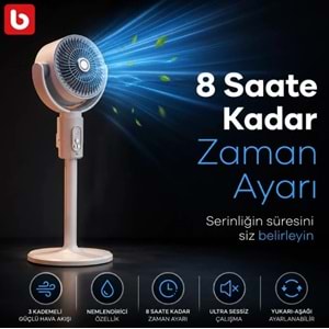 F1 AYAKLI ŞARJLI VANTİLATÖR
