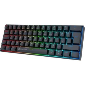 GAMEPOWER LYRA RGB 60M MEKANİK RED SWİTCH SİYAH KLAVYE