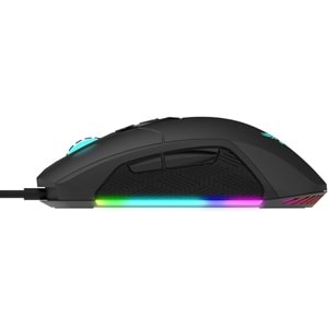 GAMEPOWER KYOJIN 6200 DPI RGB AYDINLATMALI OPTİK GAMING OYUNCU MOUSE - SİYAH