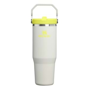 STANLEY THE ICEFLOW™ FLİP STRAW TUMBLER 0.89L / 30OZ - PALE STONE ATOMİC
