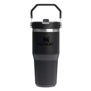 STANLEY THE ICEFLOW™ FLİP STRAW TUMBLER 0.41L / 14OZ - BLACK 2.0