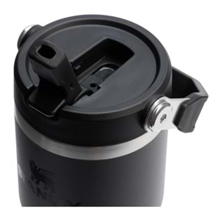 STANLEY THE ICEFLOW™ FLİP STRAW TUMBLER 0.41L / 14OZ - BLACK 2.0