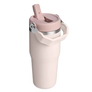 STANLEY THE ICEFLOW™ FLİP STRAW TUMBLER 0.41L / 14OZ - ROSE QUARTZ