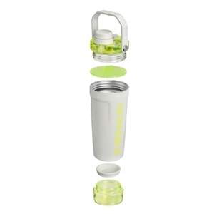 STANLEY THE VİTALİZE SHAKER BOTTLE 0.59L / 20OZ - PALE STONE ATOMİC