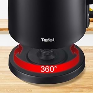 TEFAL KO1408 THERMO PROTECT SU ISITICI KETTLE - SİYAH