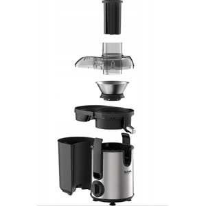 TEFAL ZE420D38 FRUTELIA PLUS 400W KATI MEYVE SIKACAĞI - GÜMÜŞ/GRİ