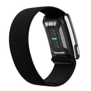 WHOOP LIFE MG TITANIUM SUPERKNIT LUXE | OBSIDIAN + WIRELESS POWERPACK