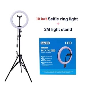 LJJ-26 AYAKLI SELFİE IŞIĞI 10 İNCH