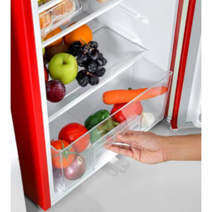 GEEPAS KIRMIZI MİNİ BUZDOLABI GRF1202RXE