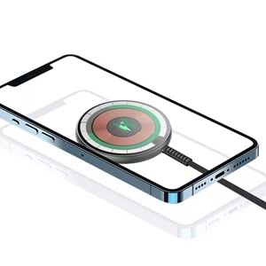 WİWU M14 MAGNECİC WİRELESS MAGSAFE CHARGER