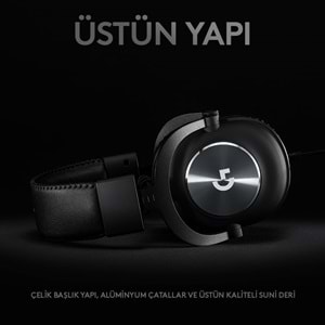 LOGİTECH GAMİNG G PRO X GAMİNG HEADSET KULAKÜSTÜ