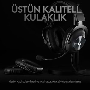 LOGİTECH GAMİNG G PRO X GAMİNG HEADSET KULAKÜSTÜ