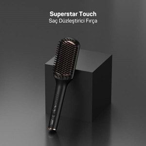 ARZUM SÜPERSTAR TOUCH SAÇ DÜZLEŞTİRİCİ FIRÇA SİYAH AR5068