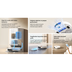 XİAOMİ X20 PLUS VACUUM/MOP ROBOT SÜPÜRGE