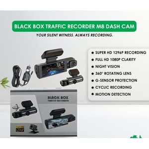 ARAÇ ARABA KAMERASI BLACK BOX TRAFFİC RECORDER
