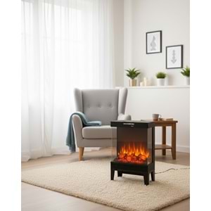 HAUSBERG HB8227 TAŞINABİLİR ŞÖMİNE