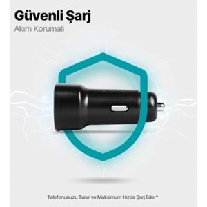 TTEC SMARTCHARGE DUO 3.1A ARAÇ ŞARJ ALETİ USB-C+USB-A 2CKS35S